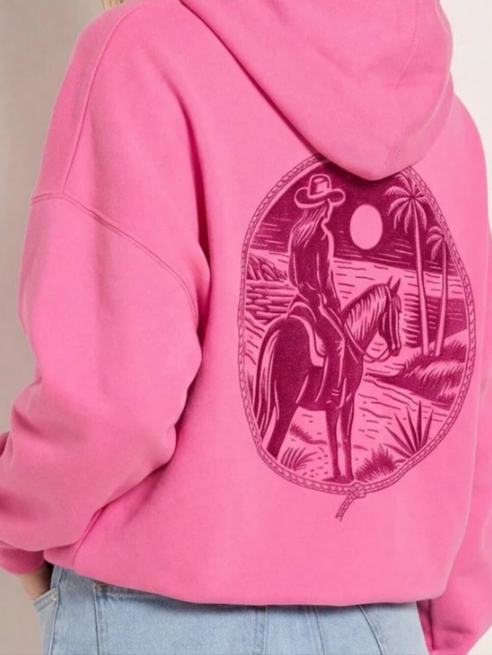 SEAS Ryder "Salty Bandit" Graphic Hoodie - Pink